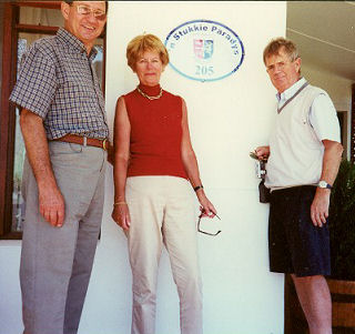 Herbert - en Margita Henning van Munchen, Duitsland aan huis van Olivier Henning by die Theewaterskloof Landgoed, Villiersdorp